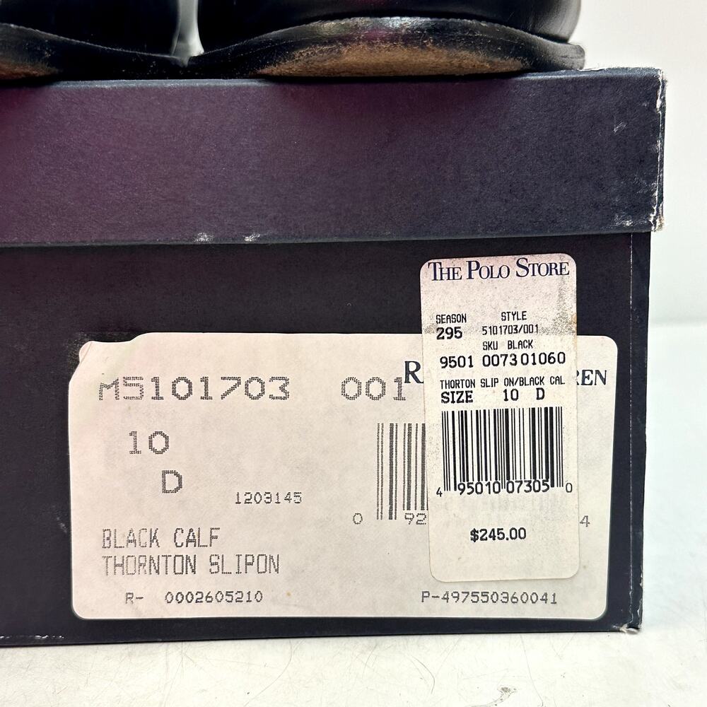 EUC Ralph Lauren Purple Label Formal Slippers Opera Pumps Made in Italy 10 D - Picture 11 of 12